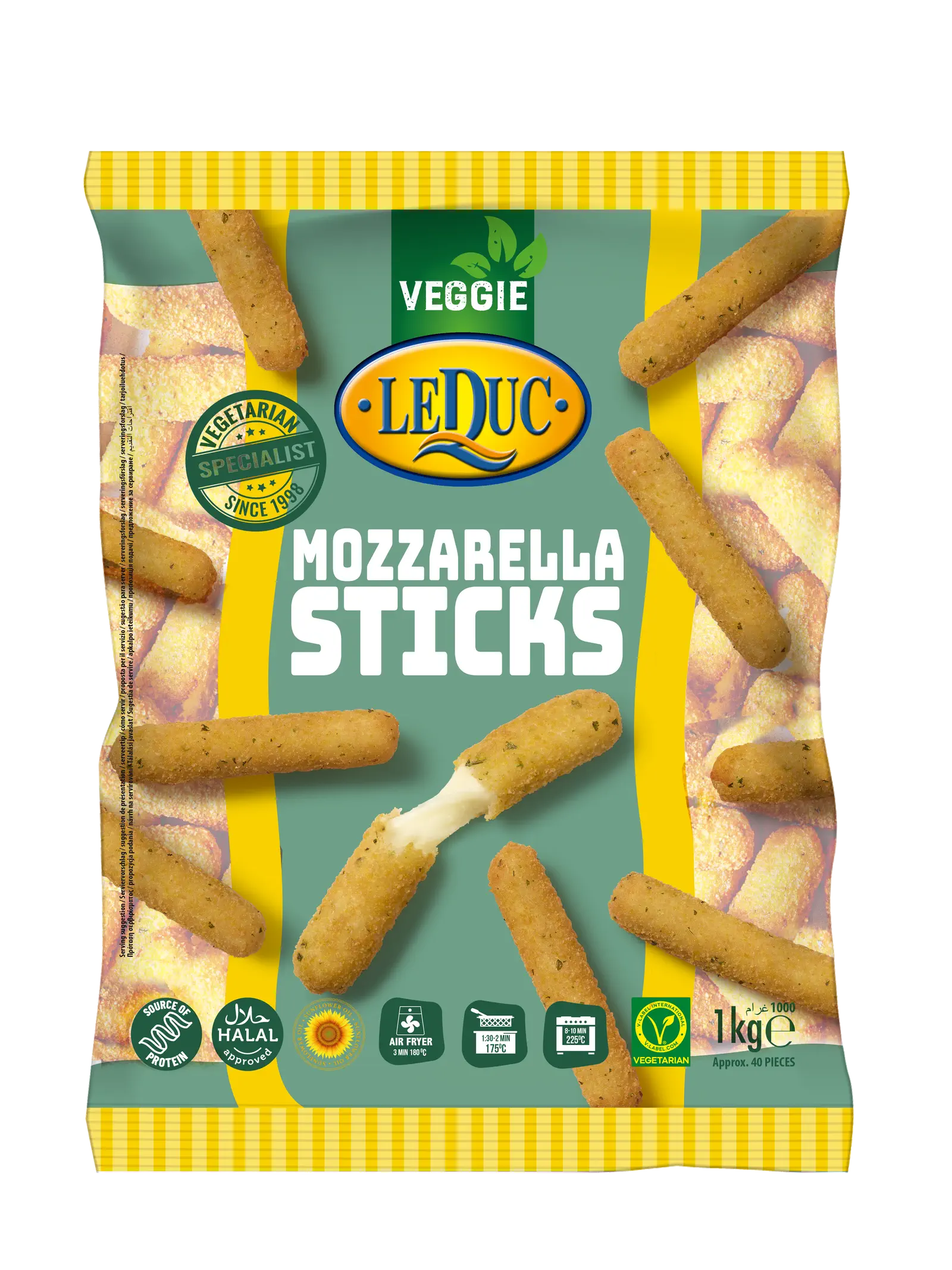 LeDuc, Shkopinjë djathi mocarella, 1 kg
